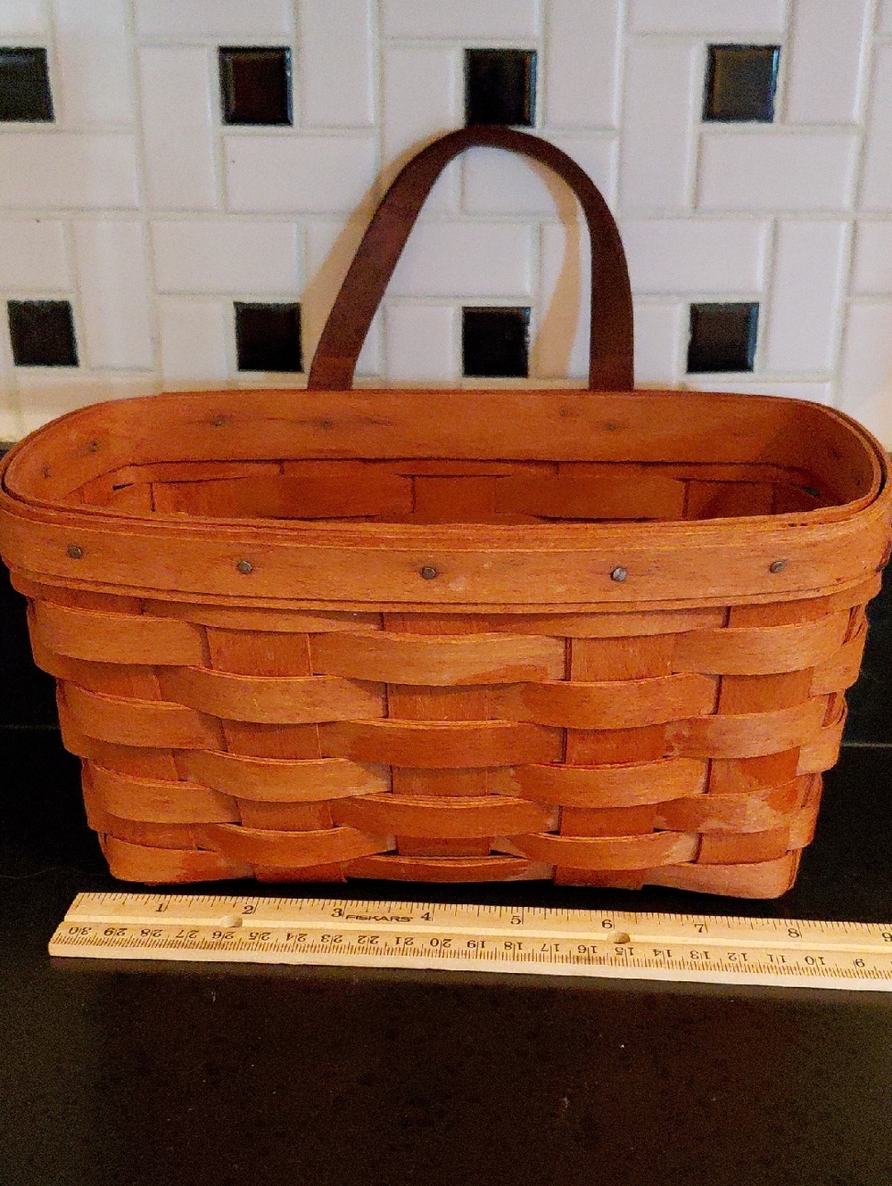 1990 Medium Longaberger Key Basket